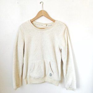 White Fluffy Sweater